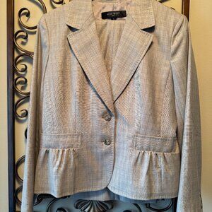 Nine West Cream Colored 2 Piece Pant Suit